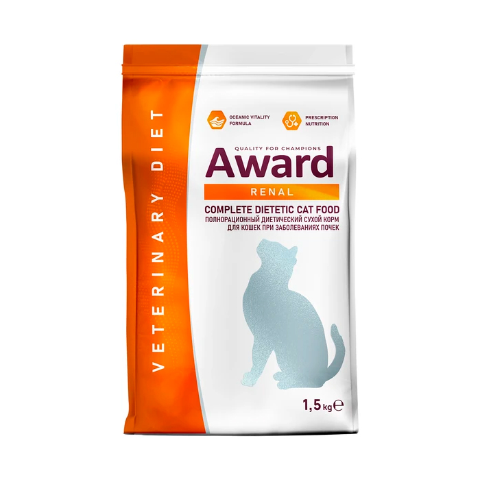 Авард д/кошек Ренал 1.5 кг, AWARD