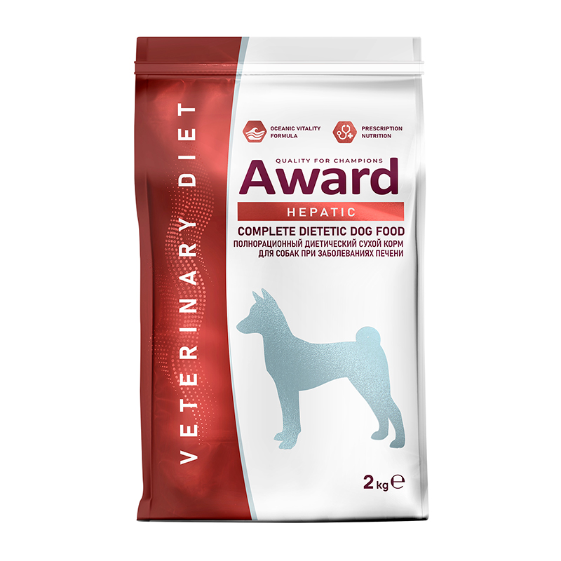 Авард д/собак Гепатик 2 кг, AWARD